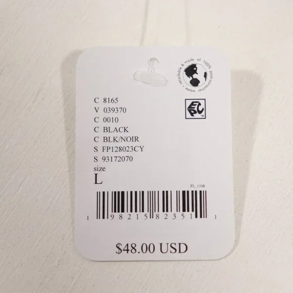 NWT Free People Of The Moment Halter Bralette in Black Size Large - Picture 10 of 11